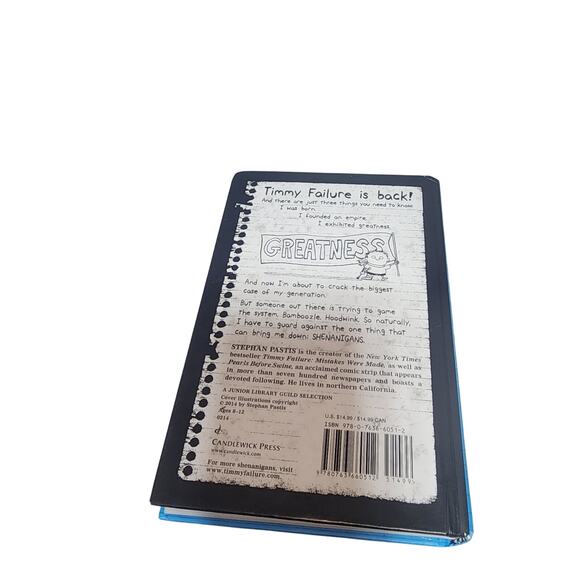 TIMMY FAILURE NOW LOOK WHAT YOU HAVE DONE HARDBACK BOOK - Picture 2 of 4